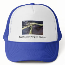 Rockhopper Penguin Abstract hats by jdmphotography Rockhopper Penguin Abstract hats
