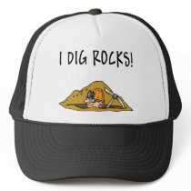 Rockhound Gift Item hats by Rockhound_TShirts Rockhound Gift Item hats