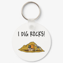 Rockhound Gift Item keychains by Rockhound_TShirts Rockhound Gift Item keychains