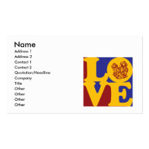 Rockhounding Love Business Card Templates