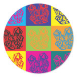Rockhounding Pop Art Sticker