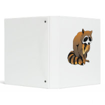 Rocki Raccoon 3 Ring Binders