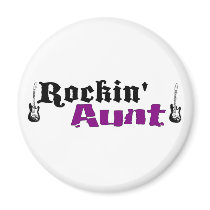 Rockin Aunt magnets