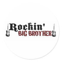 Rockin Big Brother Sticker