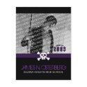 Rockin' Graduation Party Invitation Postcard