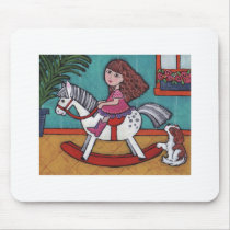 Rockin' Holly mousepads by mariabellimages Rockin' Holly mousepads
