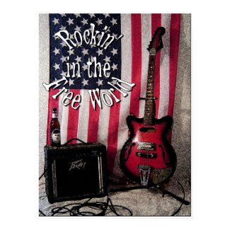 Rockin' in the Free World Print print