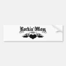 Rockin' Mom Bumper Sticker