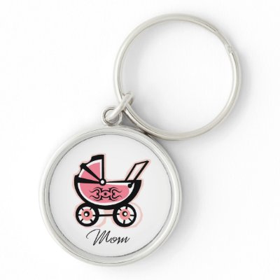 Rockin Mom Keychain by KrispysKingdom