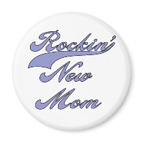 Rockin' New Mom magnets