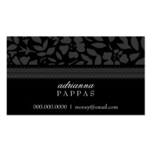 ROCKIN' NIGHT FLOWER BUSINESS CARD