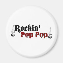 Rockin Pop Pop Magnets