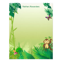 Rockin' Rainforest Note Card
