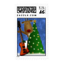 Rockin Red Nose Reindeer postage postage by perfectpostage Rockin Red Nose Reindeer postage postage