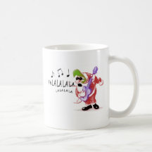 Rockin Santa Coffee Mug