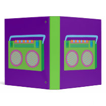 Rockin' Stereo Vinyl Binder