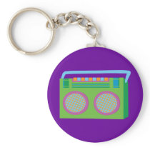 Rockin' Stereo Key Chains
