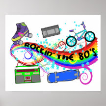 Rockin The 80s Poster