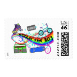 Rockin' The 80's Stamps