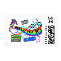 Rockin' The 80's Stamps