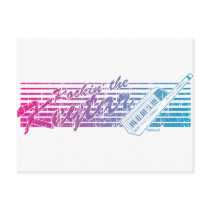 Rockin' the Keytar postcards
