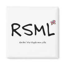 Rockin' the Single Mom Life Magnet