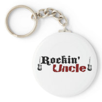 Rockin Uncle Keychain