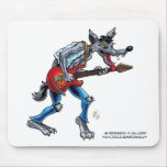 Rockin' Wolf mousepad