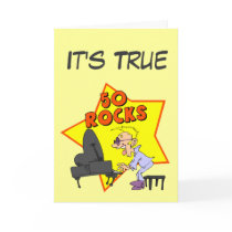 Rocking 50th Birthday Card by birthday_gifts Rocking 50th Birthday Card