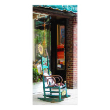Rocking Chair by the Boutique Custom Rack Card