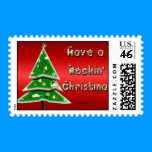 Rocking Christmas Stamp stamps