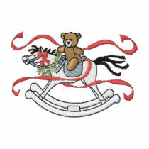 Rocking Horse and Bear embroidered shirts