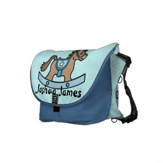 Rocking Horse Baby Boy Baby Diaper Bag Messenger Bag