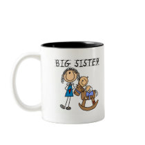 Rocking Horse Big Sister T-shirts and Gifts Coffee Mugs
