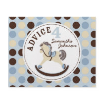 Rocking Horse Boy Advice Card 2 Flyers