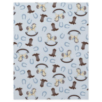 Rocking Horse Boy Dual-Sided Scrapbook Paper 3 Flyer Design