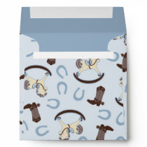 Rocking Horse Boy Envelope Square B