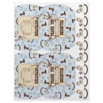 Rocking Horse Boy Mini Puff Box B2 Custom Flyer