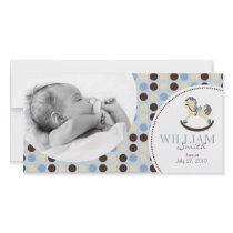Rocking Horse Boy Photo Card