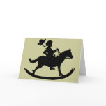 Rocking horse cards