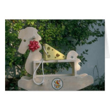 Rocking Horse Christmas Card