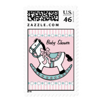 Rocking Horse Custom Postage Stamp