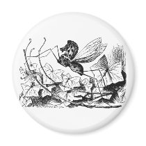 Rocking-horse-fly magnets