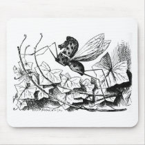 Rocking-horse-fly mousepads