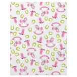 Rocking Horse Girl Dual-Sided Scrapbook Paper 2 Full Color Flyer