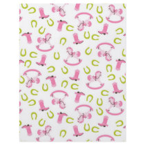 Rocking Horse Girl Dual-Sided Scrapbook Paper 2 Full Color Flyer