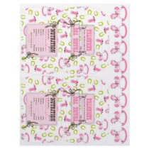 Rocking Horse Girl Mini Puff Box B2 Full Color Flyer