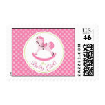 Rocking Horse Girl Stamp