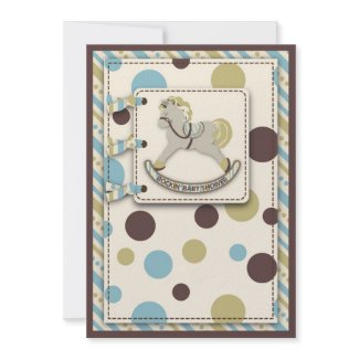 Rocking Horse Invitation Rocking Horse Invitation