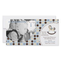 Rocking Horse Invitation Photo Card